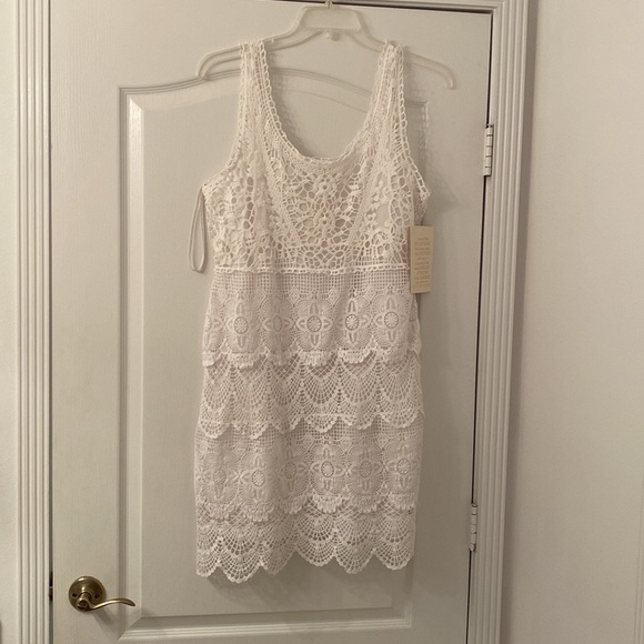 Boston proper crochet dress size l - Picture 2 of 14